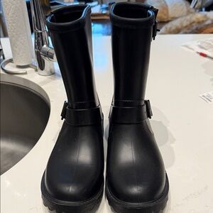 Michael Kors Black Rain Boots